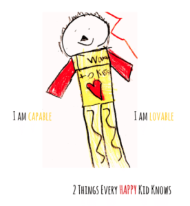 I am capable I am lovable  pos self talk for kids may 29 2015